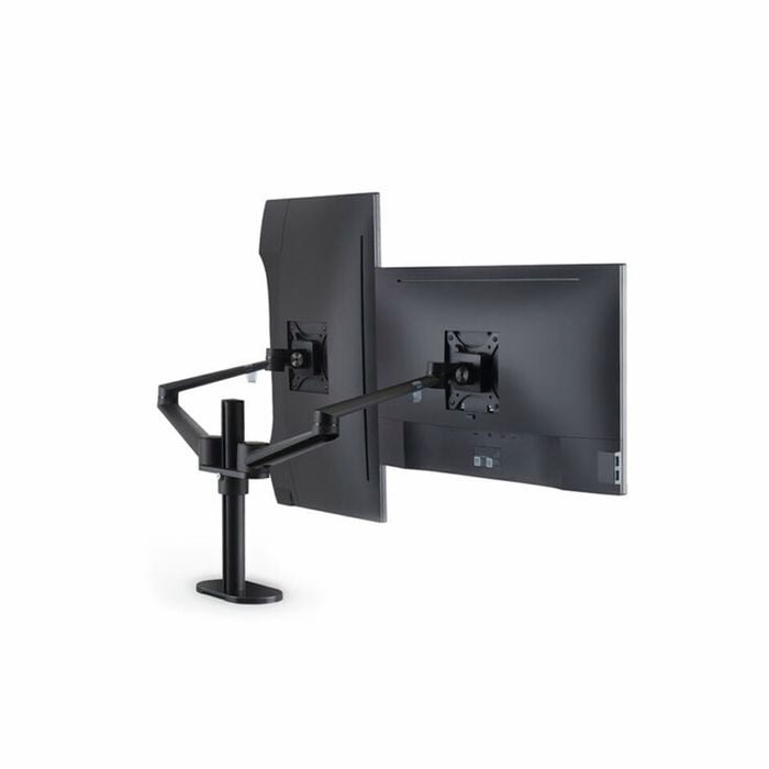 TODO 14"- 32" Aluminium Dual Monitor Bracket Stand Desk Mount Tilt / Rotate