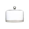 Maxwell & Williams Diamante Straight-Sided Glass Cake Dome 26x20cm - Clear
