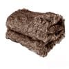 Dale Animal Faux Fur Throw Rug 127 x 152 cm Sika Deer
