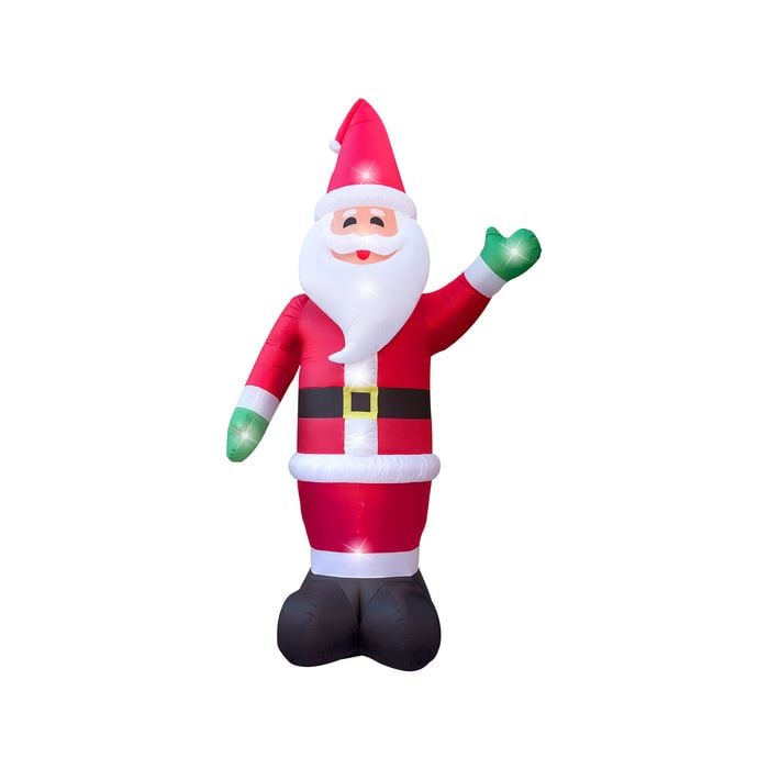 Arlec 6m Inflatable Low Voltage Greeting Santa 