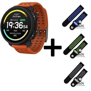 Suunto Vertical 2 GPS Watch (Canyon) + R&N Strap Edition
