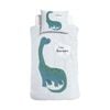 Little Monster I'm A Dino-snore Kids Cotton Quilt Cover Set - Single Bed Size