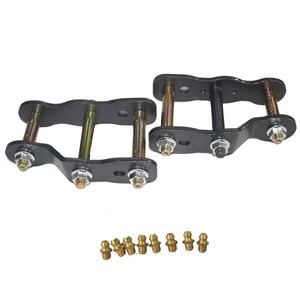 Machter Autoparts FIT FOR TOYOTA HILUX N80 2016- EXTENDED GREASABLE SHACKLES 2" INCH 50MM LIFT KIT