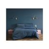 Ardor Boudoir Eddison Double Bed Quilt Cover Set Microfibre Cornflower