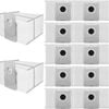 Fohoa 12pack Replacement Dust Bags Compatible With Ecovacs Deebot T50/t50 Omni/t50 Pro Max/x8 Pro Omni