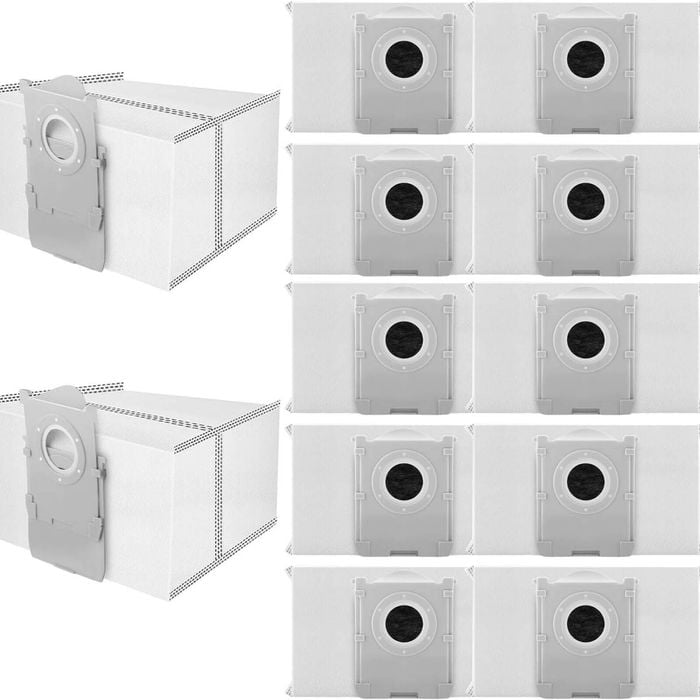 Fohoa 12pack Replacement Dust Bags Compatible With Ecovacs Deebot T50/t50 Omni/t50 Pro Max/x8 Pro Omni