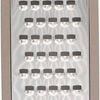 Microplane Extra Coarse Stainless Steel Grater Dover Peeler Zester Grey