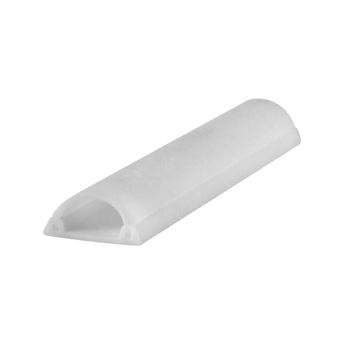 Deta 2m 16 x 8mm White Adhesive Cable Management Cover