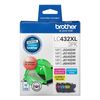 Brother Brother LC432XL Cyan Magenta Yellow High Yield 3 Ink Cartridge Colour Value Pack