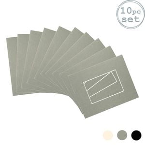 10x Picture Photo Mounts - To Fit Frame Size 8 x 10" for Image Size 4 x 6"