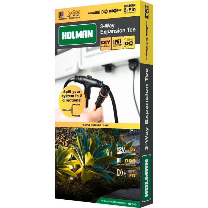 Holman Warm White Garden Light Expansion Tee