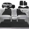 6D Diamond Car Floor Mats for Toyota Corolla Cross 2020-Current-Full Set-Black-Outback GT