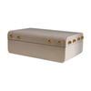 SS Collective Cream With Gold Studs Decorative Rectangle Box Small 24x15cm