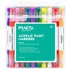 Practa Acrylic Paint Markers with Storage Case - 60 Pieces