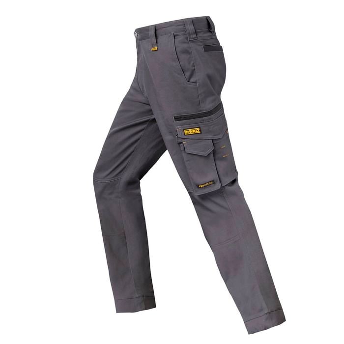 DeWALT Size 34 Grey Acoma PROStretch Trousers