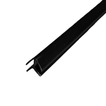  Wallart Joiners 2400mm Black Wet Area External Corner Mould