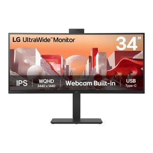 Lg 34ba85qe-b 34" Uwqhd Ips Usb-c Height Adjustable Monitor
