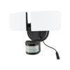 Arlec Solar Hybrid Powered Ketupa Twin Head Security Sensor Floodlight