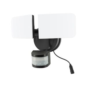 Arlec Solar Hybrid Powered Ketupa Twin Head Security Sensor Floodlight