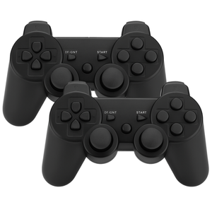 [2 Pack] Tavice Wireless Controllers Compatible With Ps3 Playstation 3 | Black