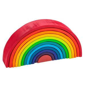 Wooden Open Ended Rainbow