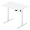 Levede Adjustable Height Standing Desk with Splice Board - White