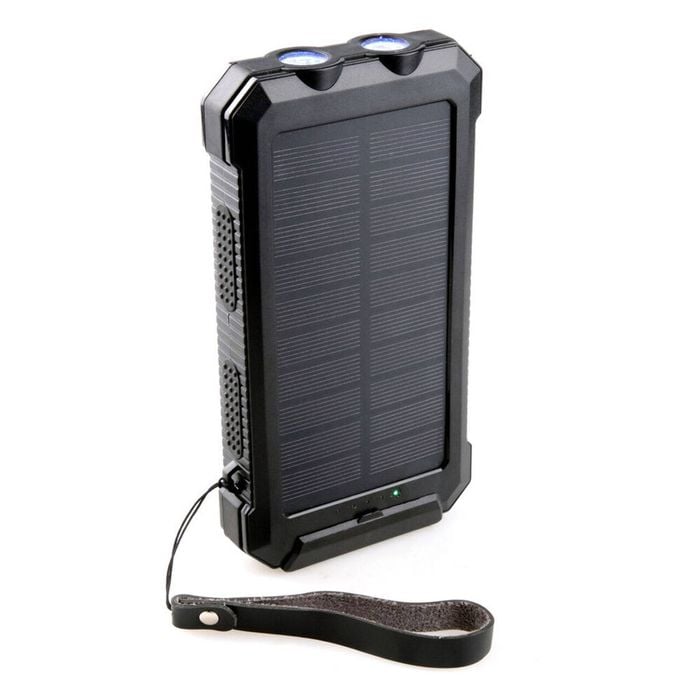 NRG Vault IP54 Solar Powerbank 20000mAh Durable Waterproof Camping/Hiking