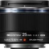 Om System M.zuiko Ed 25mm F/1.8 Ii Lens - Black