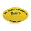 Victor Sports Synthetic Football Durable AFL Ball Ball Yellow Size 5