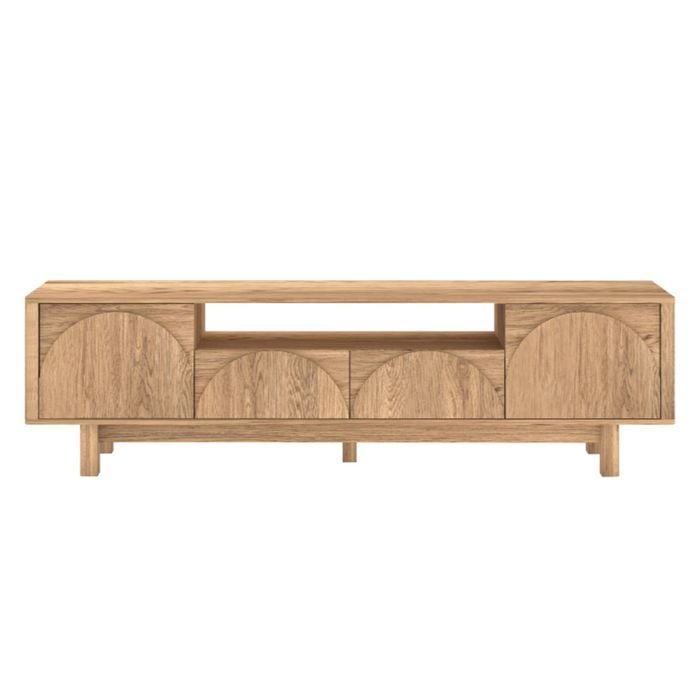Cosmoliving Arched TV Entertainment Unit TV Cabinet 180 CM