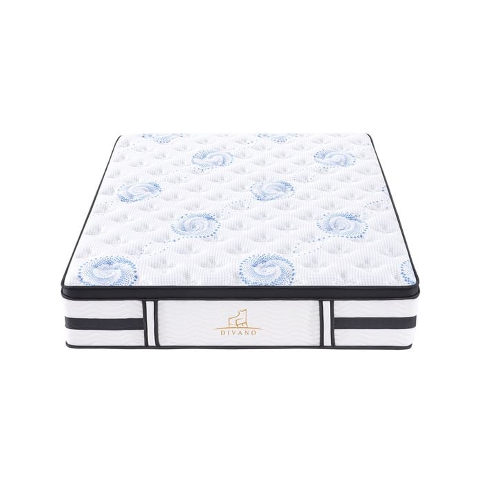 Majestic Rest Queen Size 7 Zones Luxury Premium Firm Pocket Spring 34cm Mattress