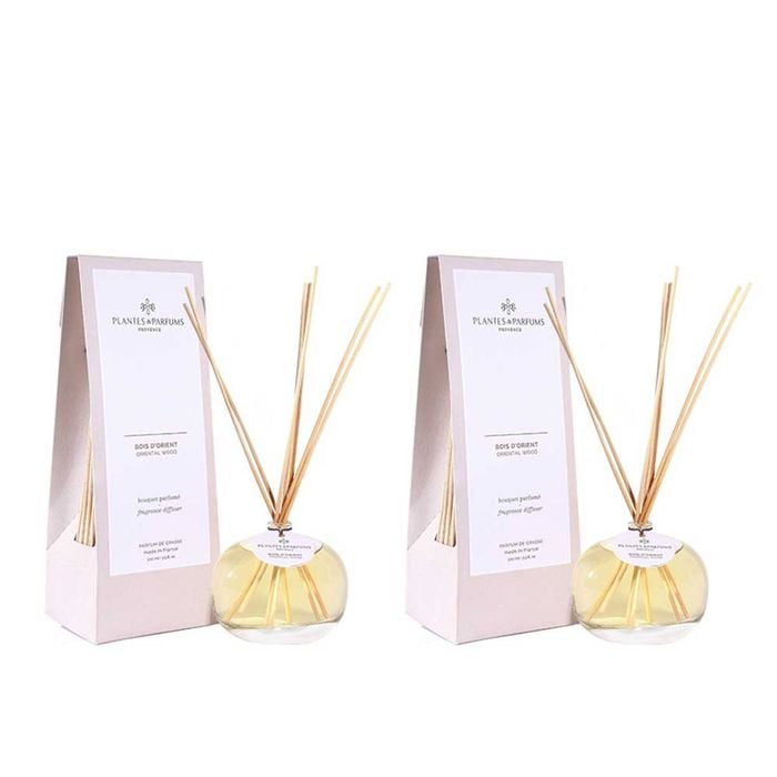Set of 2 - 100ml Fragrance Diffuser - Oriental Wood