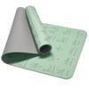 NNETM TPE Yoga Mat Non-Slip for Fitness & Pilates (Green)