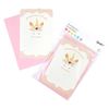 Quill Party Invitation Card & Envelope 8pk (Unicorn)