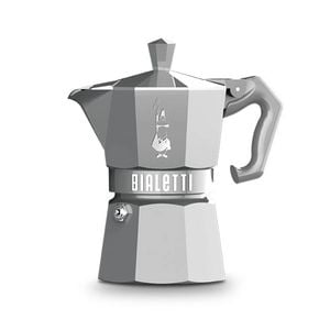 Bialetti Moka Exclusive - 3 Cup  Silver