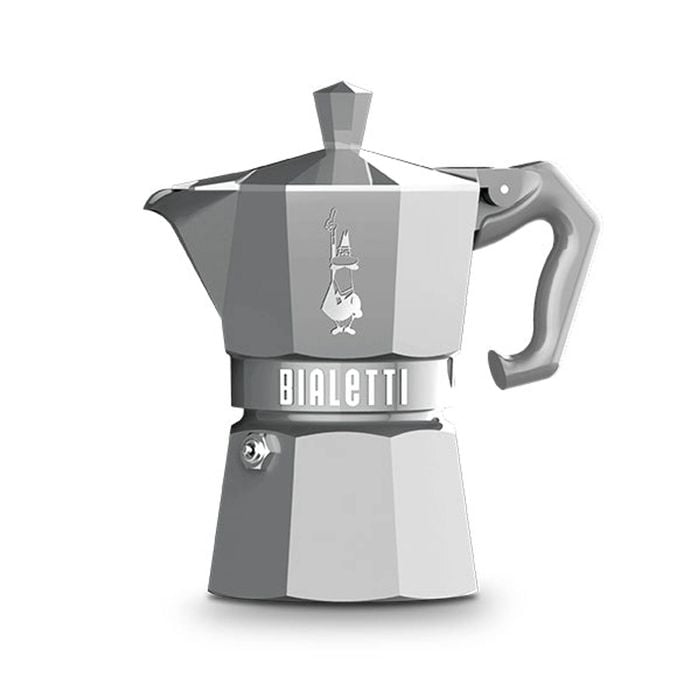 Bialetti Moka Exclusive - 3 Cup  Silver