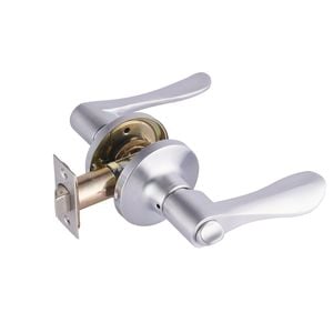 Tasman Satin Chrome Tiva Privacy Right Handed Leverset