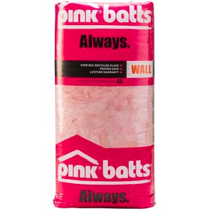 Pink® Batts® 16.6m Classic R1.8 Glasswool Wall Insulation