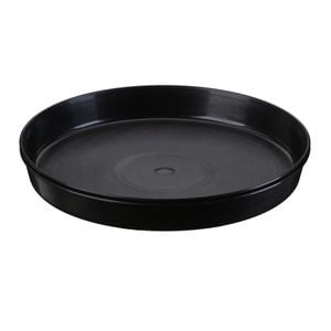 IP Plastics 34cm Round Saucer Black