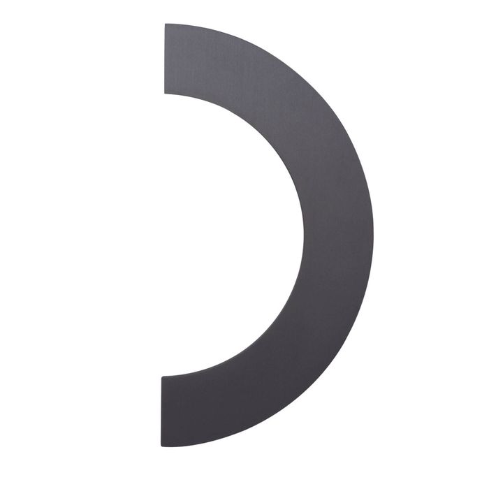 Austyle 300mm Graphite Half-Circular Double Entry Handle