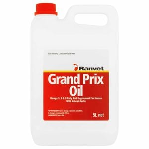 Ranvet Grand Prix Horses Supplement Oil w/ Natural Garlic 5L