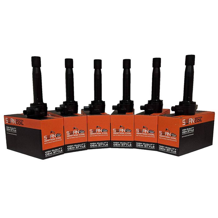 6-Pack SWAN Ignition Coils for Honda Accord & Legend (3.5L & 3.7L)