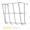 VEVOR Livestock Hay Feeder Silver 18.5 Gallons Heavy-Duty Steel for Sheep Farm