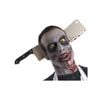 Zombie Cleaver Headband Halloween Halloween Costume Accessory with Blood Splatter, ONE-SIZE