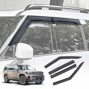 Weathershields for Hyundai SantaFe Santa Fe 6/7 Seater 2024-Onwards Weather Shields Wind Deflectors Window Sun Visor 4-Piece Set