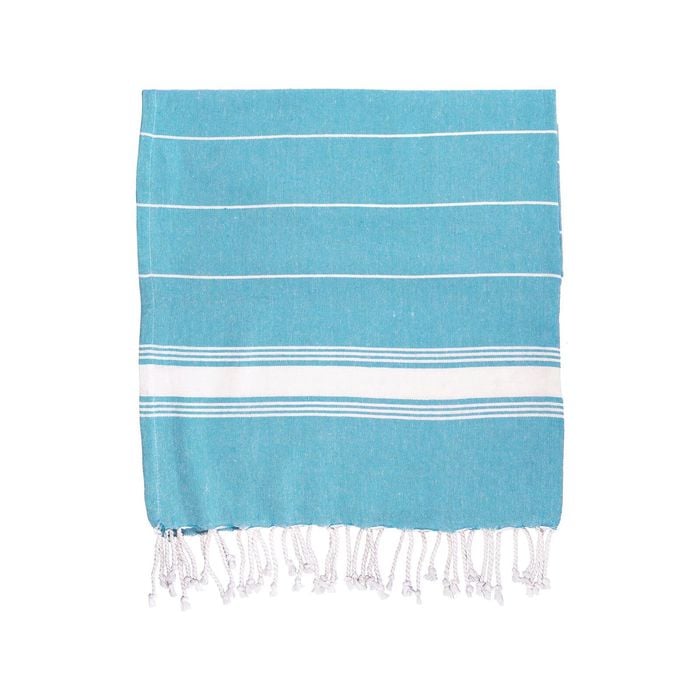 Nicola Spring Turkish Cotton Towel - Light Blue