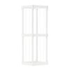 Costway Wooden Toy Storage Organizer Tall Display Rack white