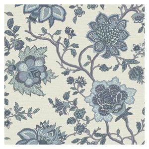 Regan Blue Wallpaper 53cm x 10.05m
