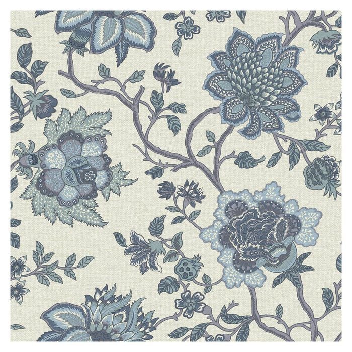 Regan Blue Wallpaper 53cm x 10.05m