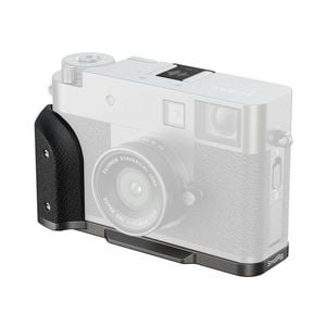 Smallrig L-shaped Mount Plate With Silicone Handle For Fujifilm X Half (charcoal Silver) 5217